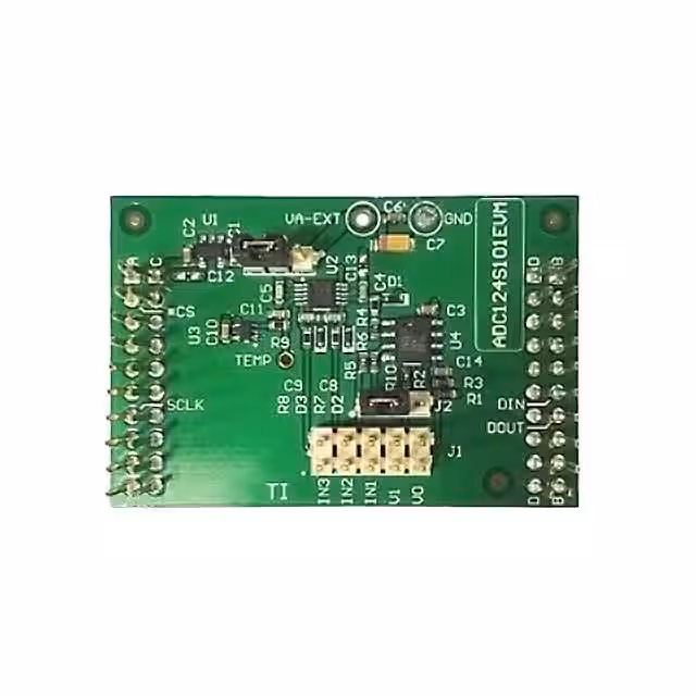 ADC124S101EVM Texas Instruments  Cartes d'évaluation - Convertisseurs analogique-numérique (CAN)